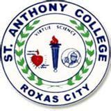 st. anthony college of roxas city courses